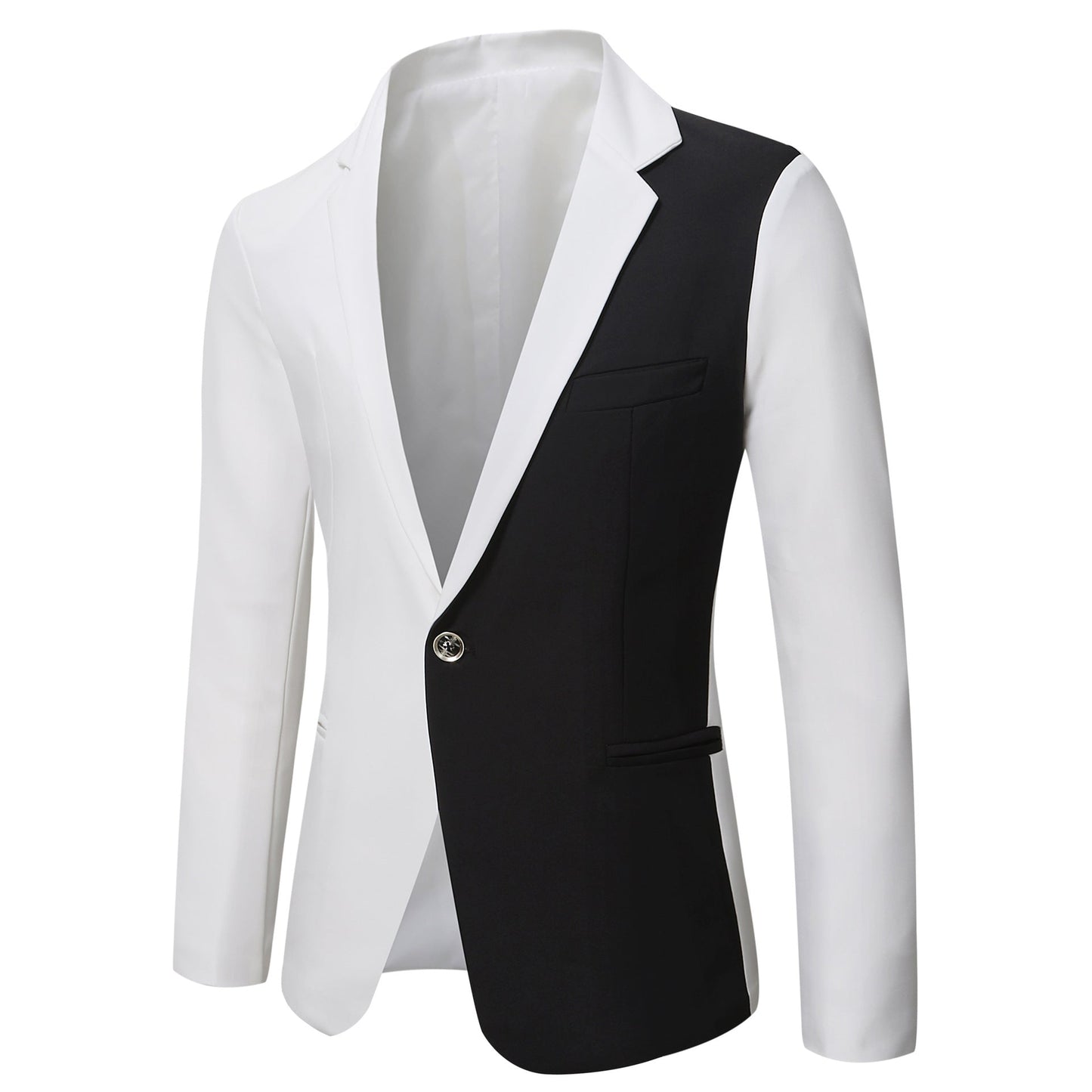 Herren Trendiger Zweischnit Blazer ModeGeist