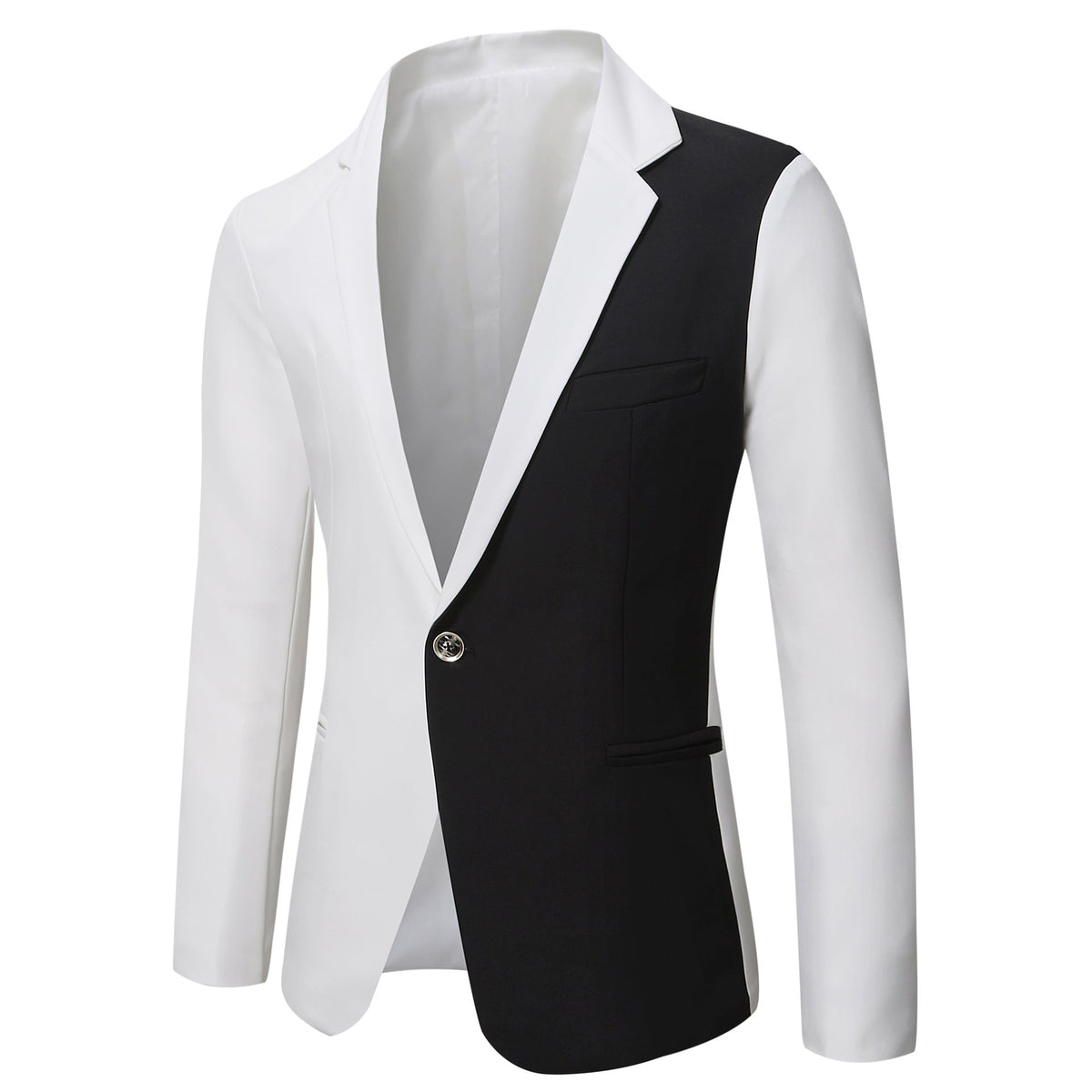 Herren Trendiger Zweischnit Blazer ModeGeist