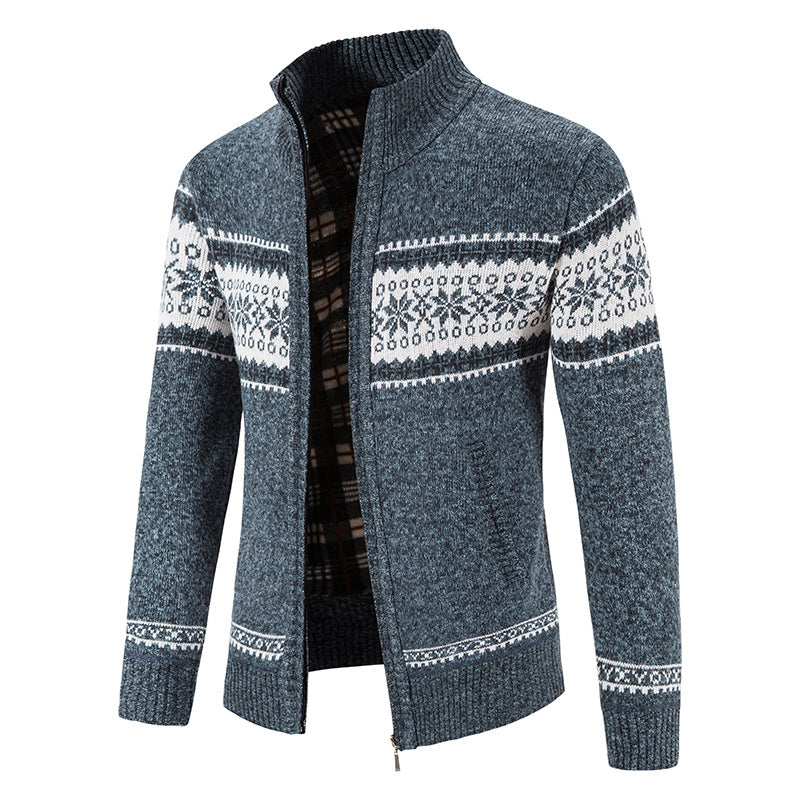 Herren Strickjacke mit zukunftsweisendem Design ModeGeist