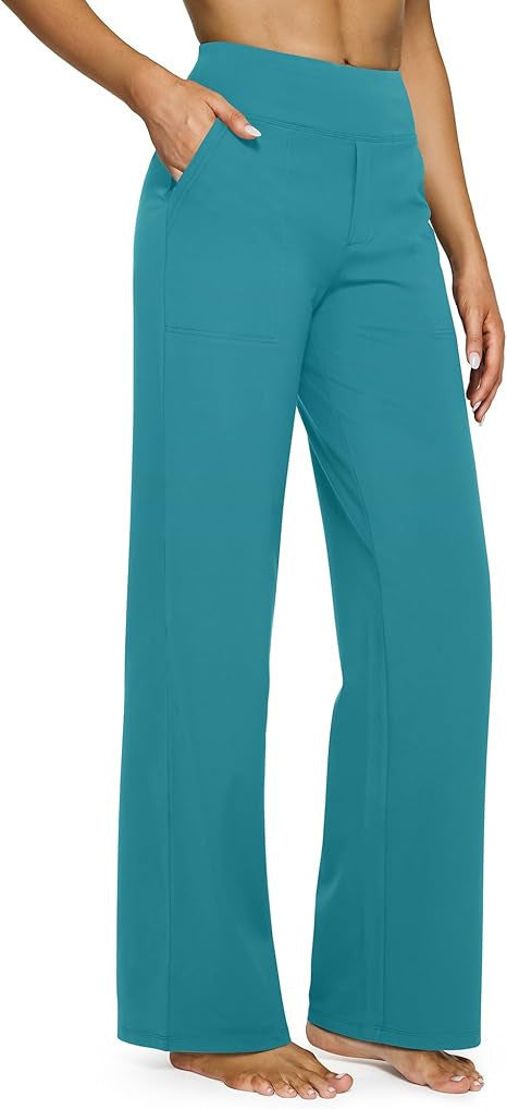 Damen Weitgeschnittene Lounge-Hose mit elastischem Bund ModeGeist