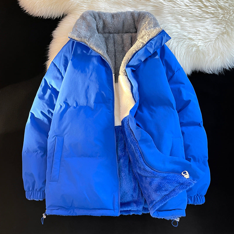 Damen Daunenjacke mit weichem Innenfutter und hohem Kragen ModeGeist