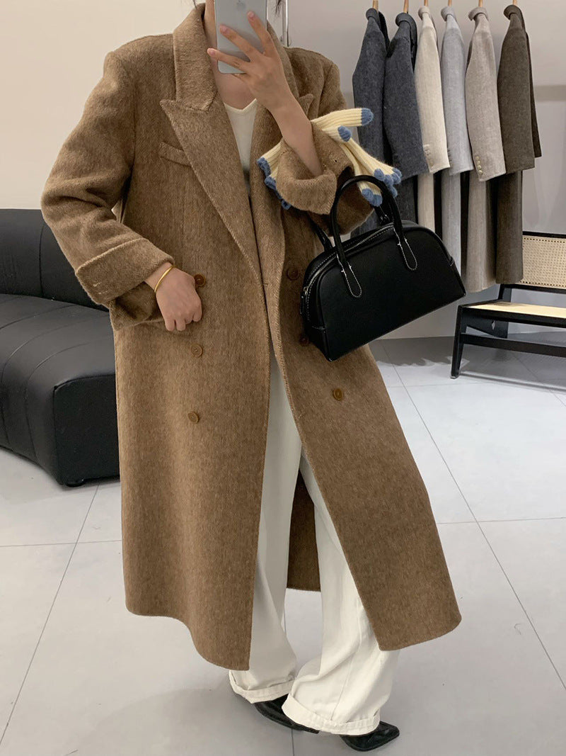 ModeGeist | Eleganter Wollmantel für Damen