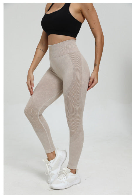Damen Hochwertige Sportleggings mit hohem Bund ModeGeist