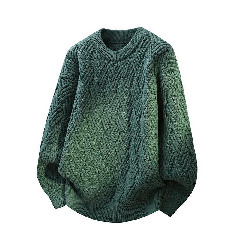 Damen Gemusterter Strickpullover ModeGeist