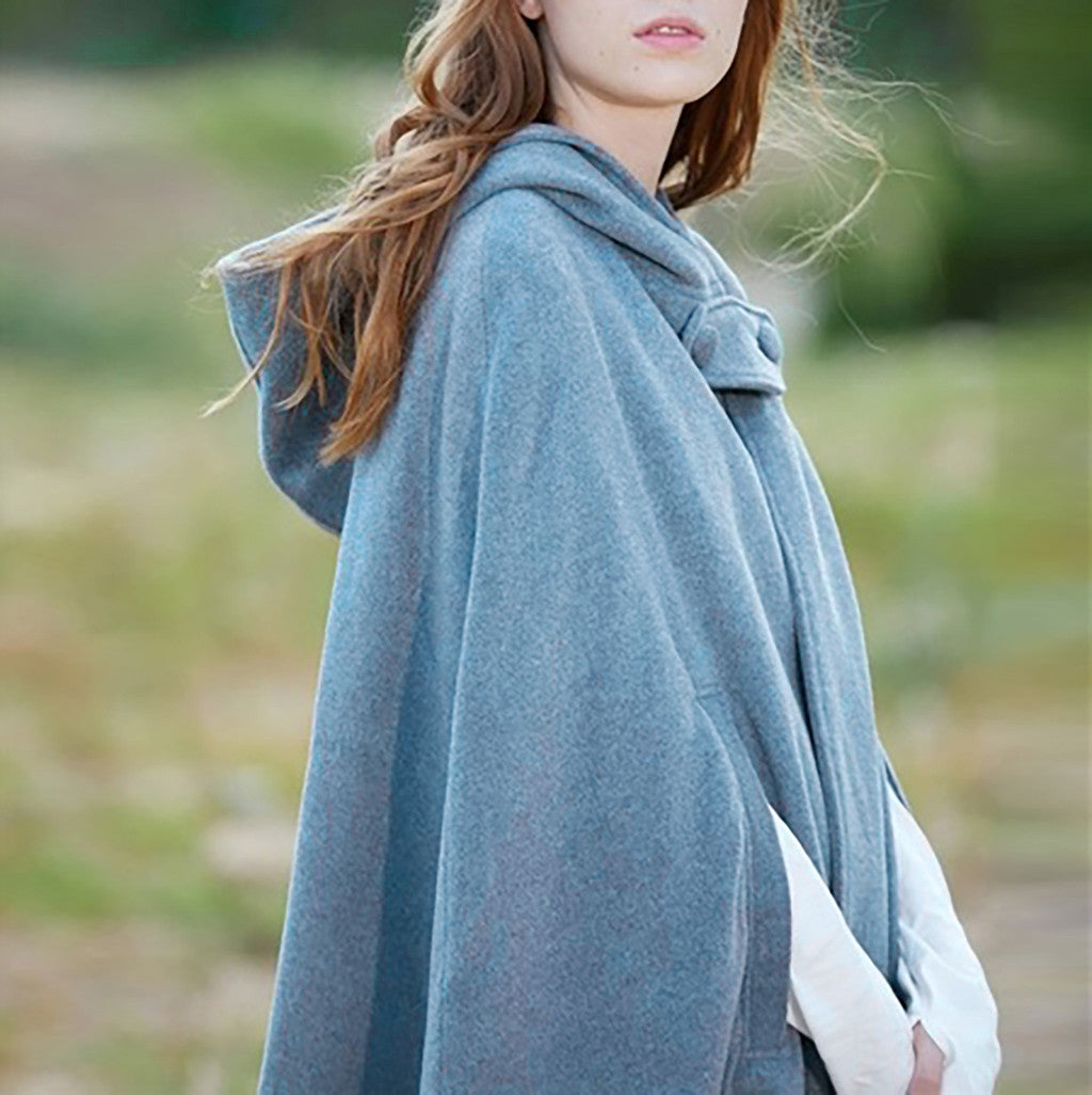 Damen Überwurf Poncho ModeGeist