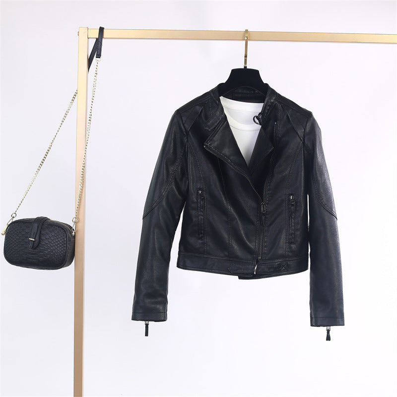 Damen lässige Bikerjacke aus hochwertigem  ModeGeist
