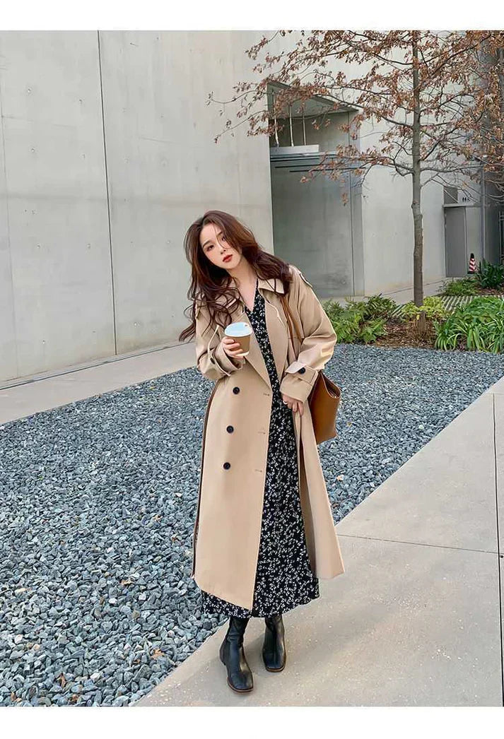 ModeGeist | Trenchcoat mit Doppelten Knopfreihen Kornelia