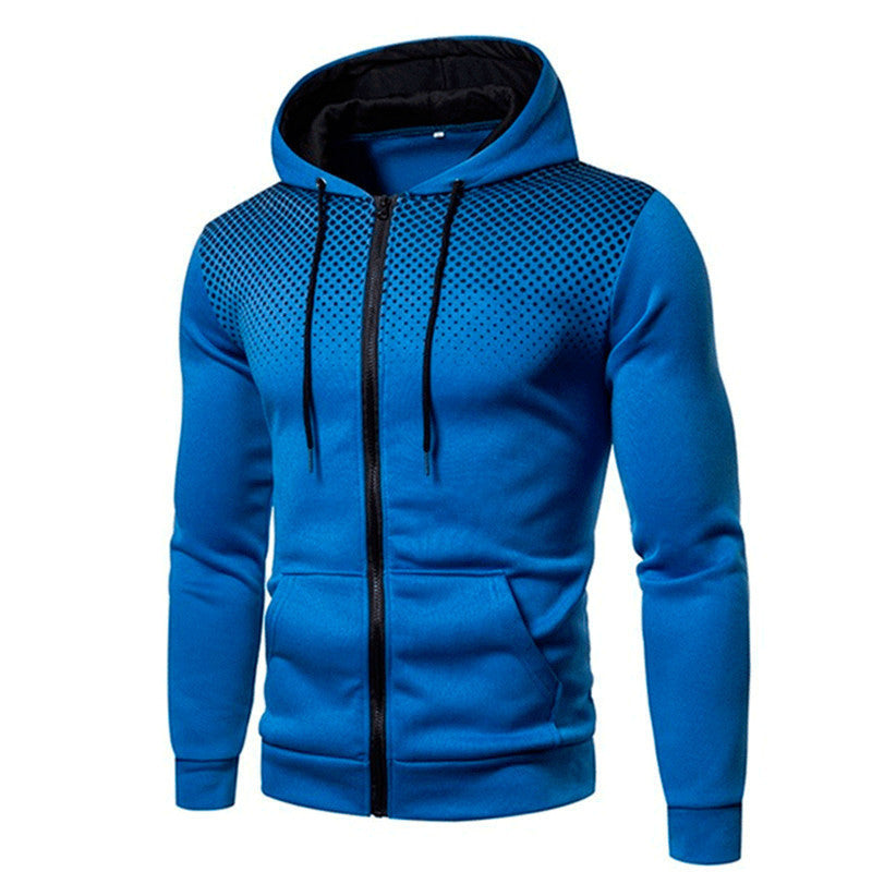 Herren Sportlicher Kapuzenpullover mit atmungsaktiver Netzstruktur ModeGeist