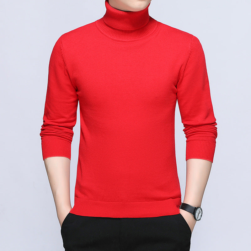 Herren Rollkragenpullover aus hochwertiger, atmungsaktiver Baumwolle ModeGeist