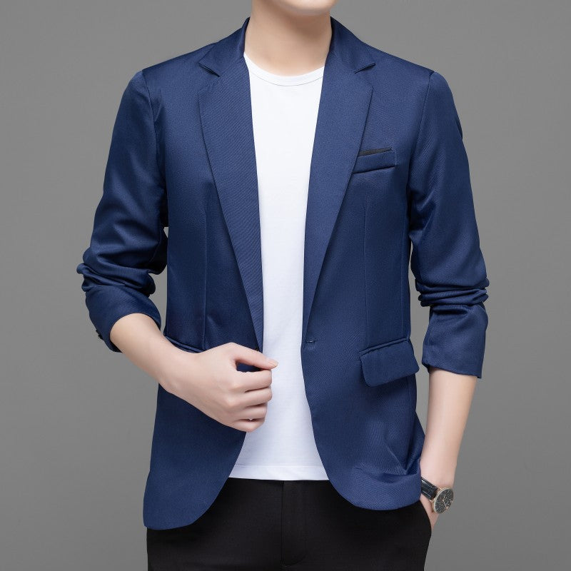 Herren modernen Blazer mit eleganter Passform und praktischen Taschen ModeGeist