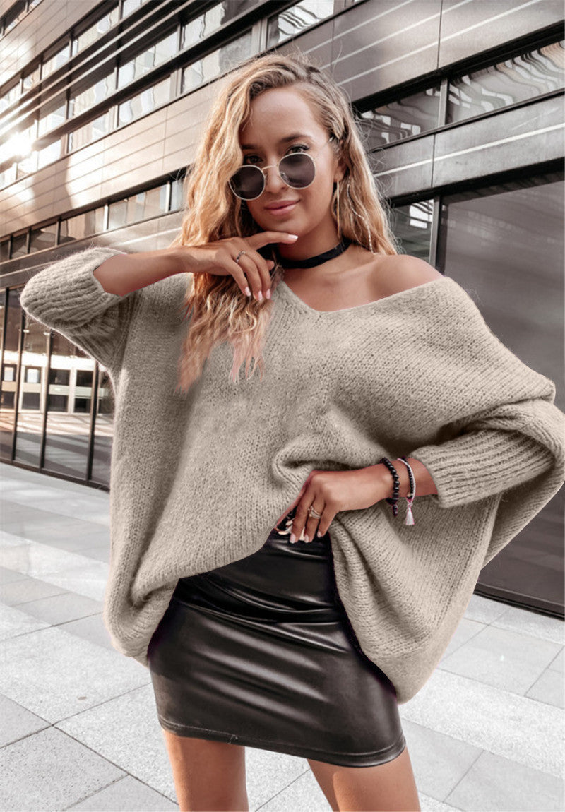 ModeGeist | V - Ausschnitt Strickpullover