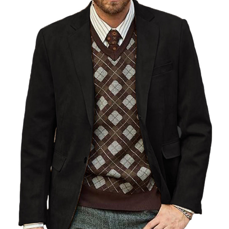 Herren eleganter Sportblazer mit modernem Schnitt und feinen Details ModeGeist