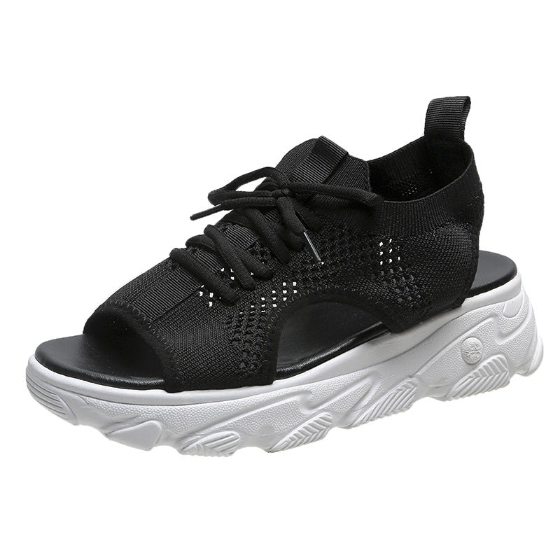Komfortable Damen-Sportsandalen mit atmungsaktivem Mesh und Fußbett – MODEGEIST