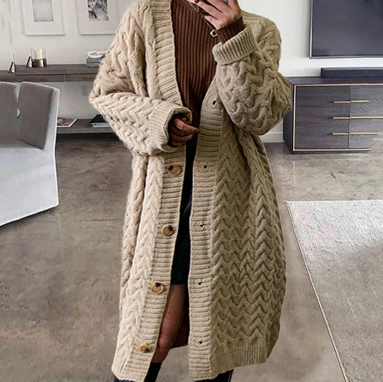 Damen Großer Strickcardigan ModeGeist