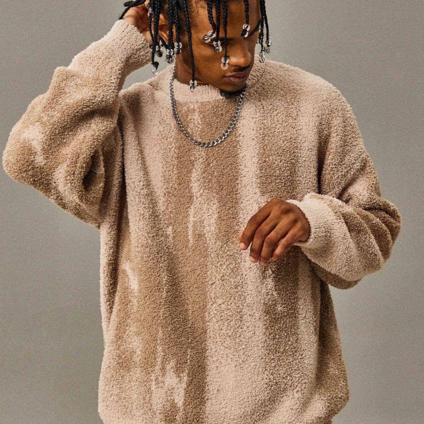 ModeGeist | Grafische Strickjacke Weich und Modern Bequem und Schick