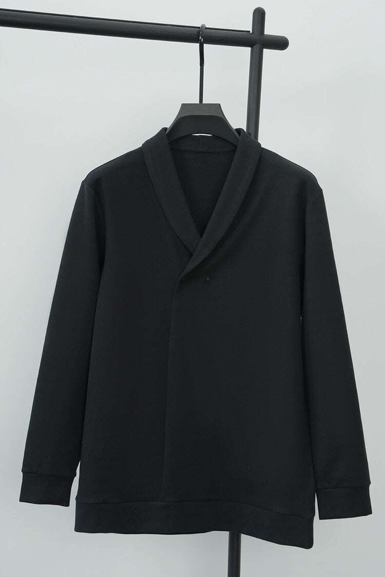Herren Freizeitjacke mit modernem Schalkragen und praktischen Knöpfen ModeGeist