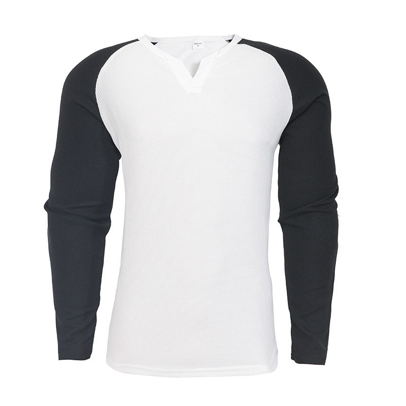 Herren Langarmshirt mit innovativem Strukturdesign ModeGeist