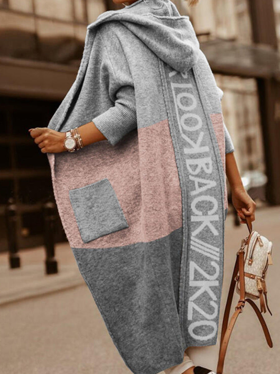 Damen lässiger Kapuzencardigan ModeGeist