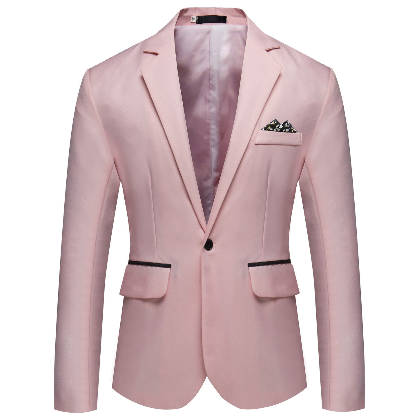 Herren modischer und eleganter Anzugjacke mit satiniertem Finish ModeGeist