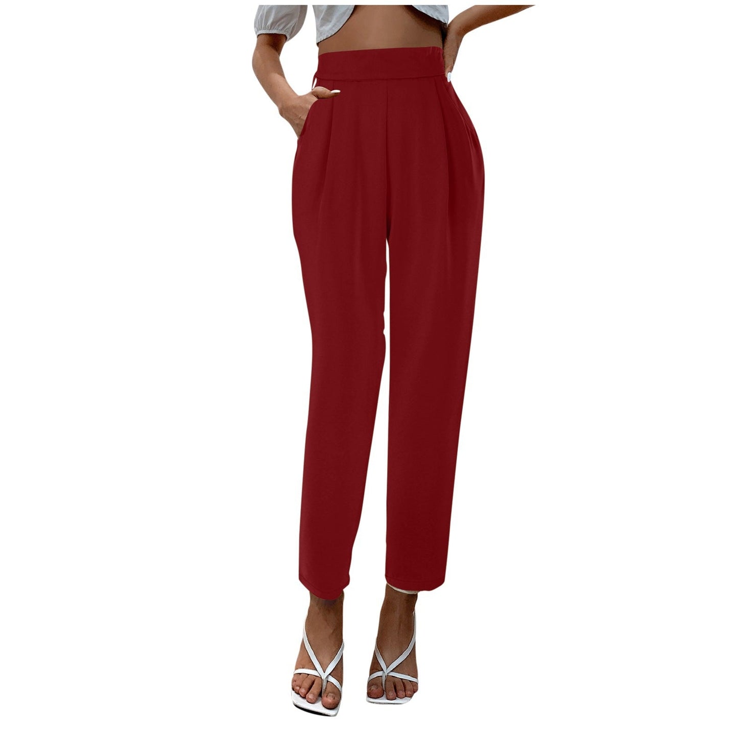 Modegeist Damenhose mit hoher Taille