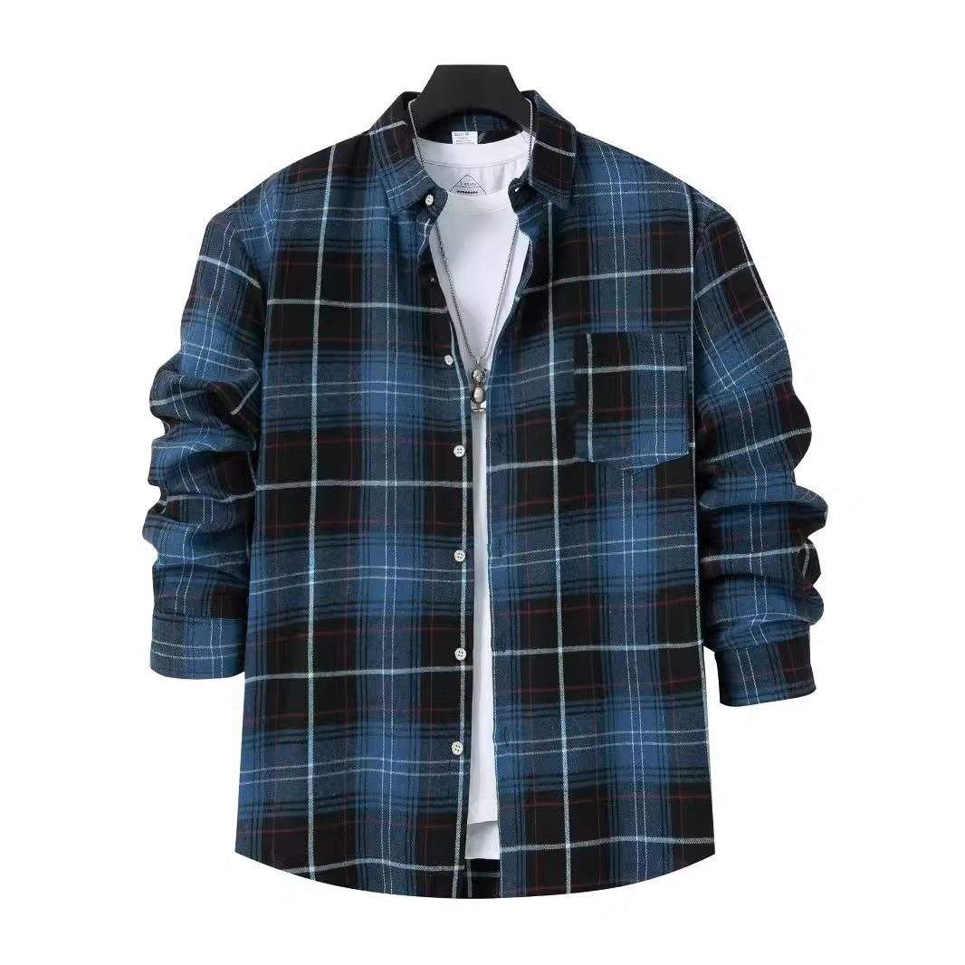 Herren Karierte Hemdjacke ModeGeist