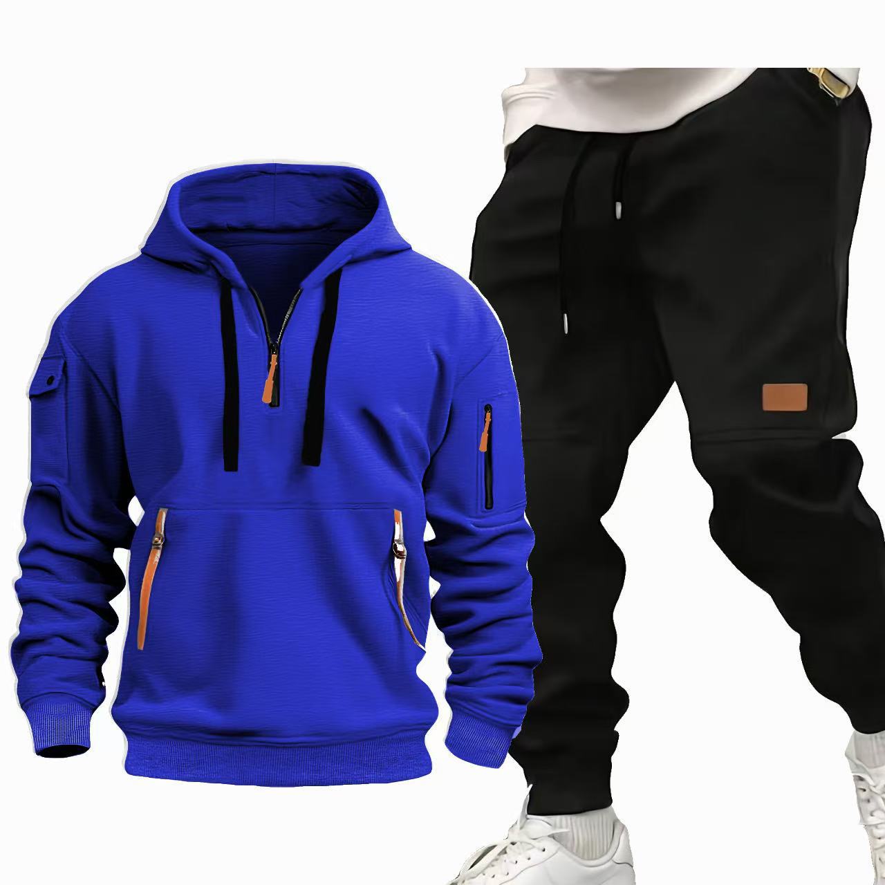 Herren Funktions-Hoodie und Jogginghose Set ModeGeist