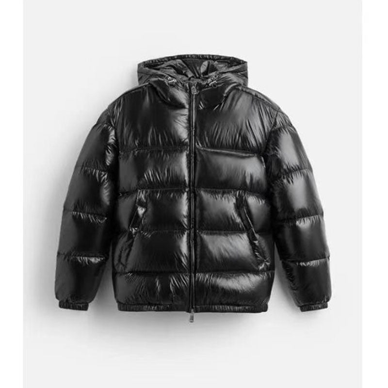 Damen Daunenjacke mit hochschließendem Kragen ModeGeist