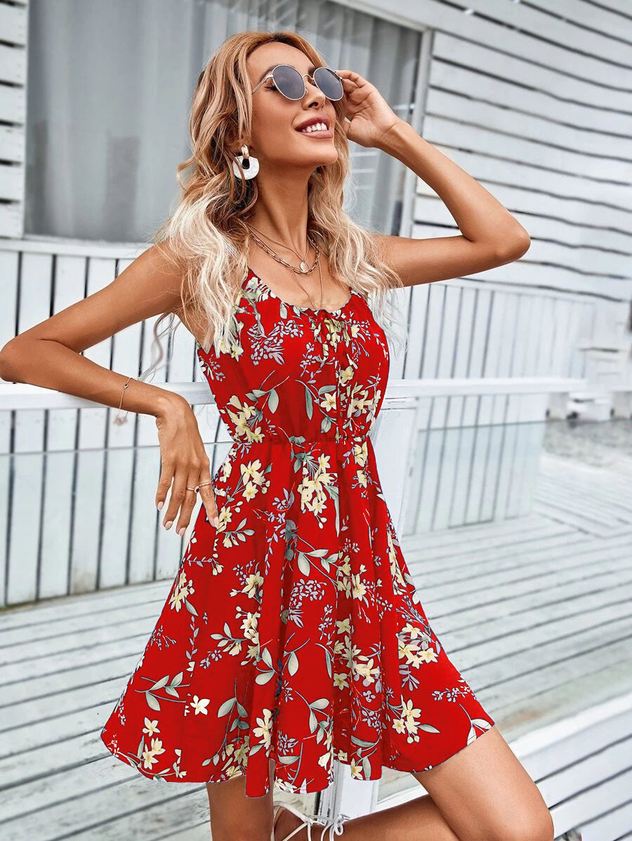 Clara Kleid mit Gummizug in der Taille