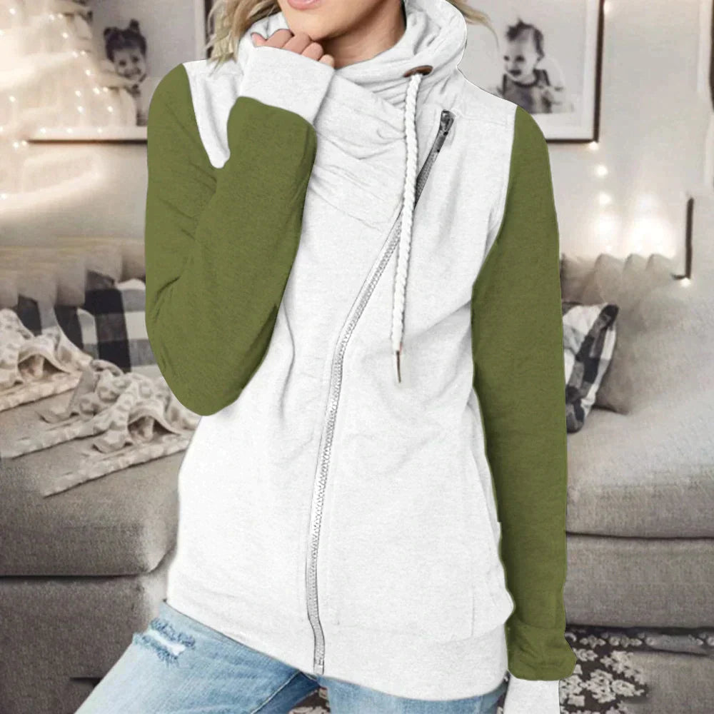ModeGeist | Hoher Kragen Pullover für Elegante Looks