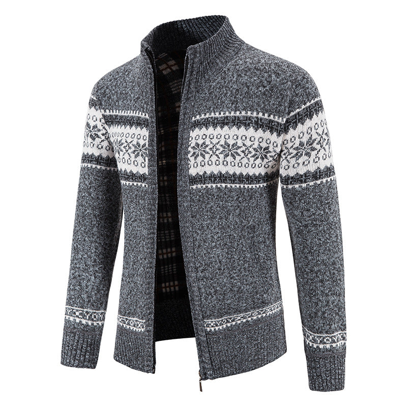 Herren Strickjacke mit zukunftsweisendem Design ModeGeist