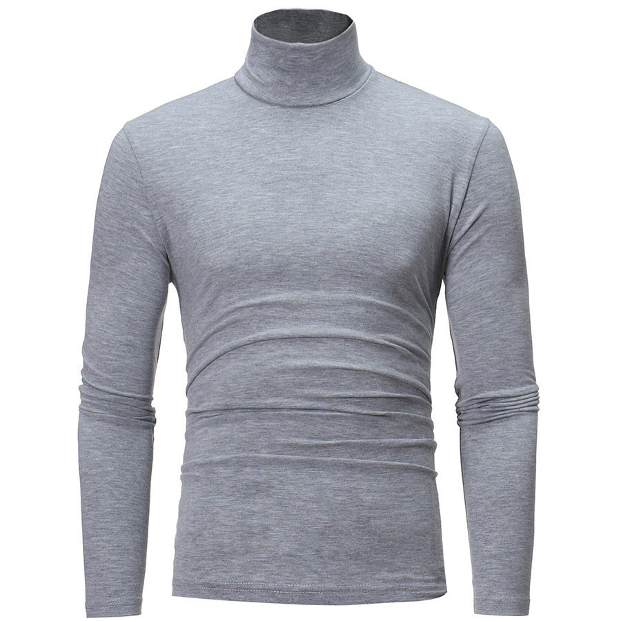 Herren modischer Rollkragenpullover aus weichem Baumwollmix ModeGeist