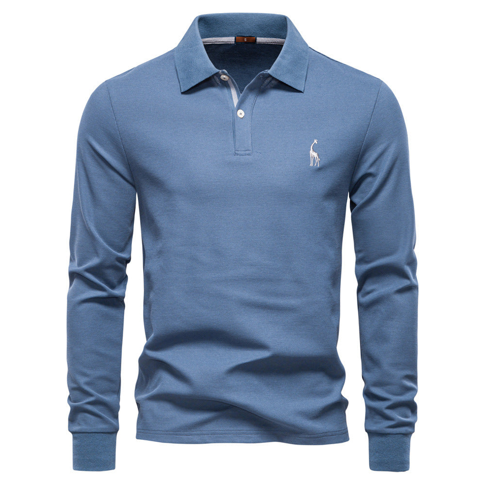 Herren Poloshirt mit klassischer Passform und kontrastierendem Kragen ModeGeist