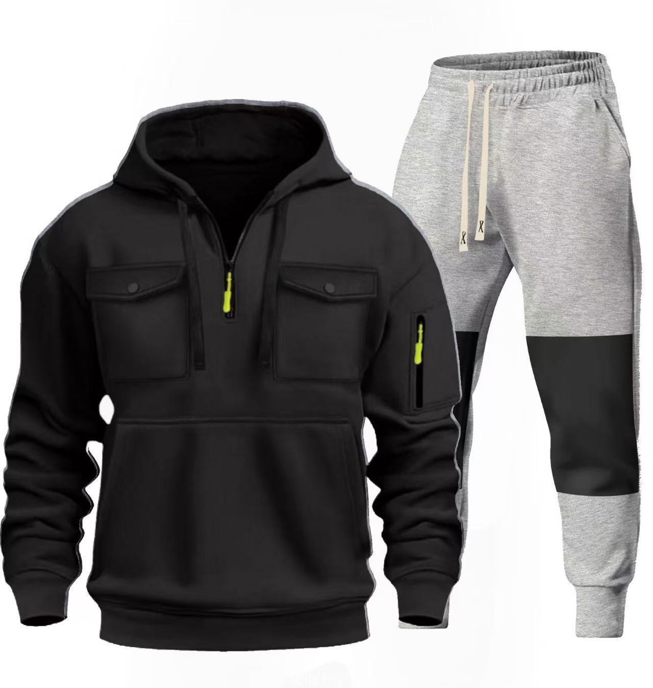 Herren funktionaler Sweatshirt- und Jogginghosen-Set ModeGeist