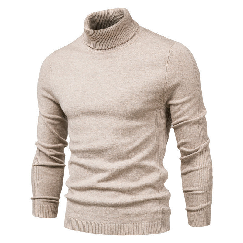 Herren eleganter Rollkragenpullover aus feinem Strick ModeGeist