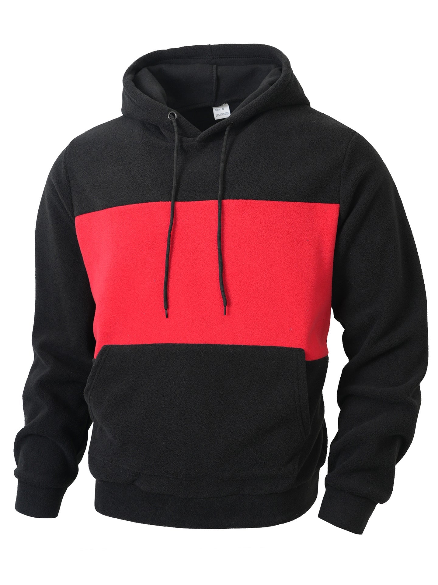 Herren Fleece-Hoodie mit innovativem Design ModeGeist