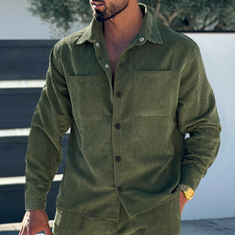 Herren komfortable Outdoor-Jacke mit praktischen Taschen ModeGeist