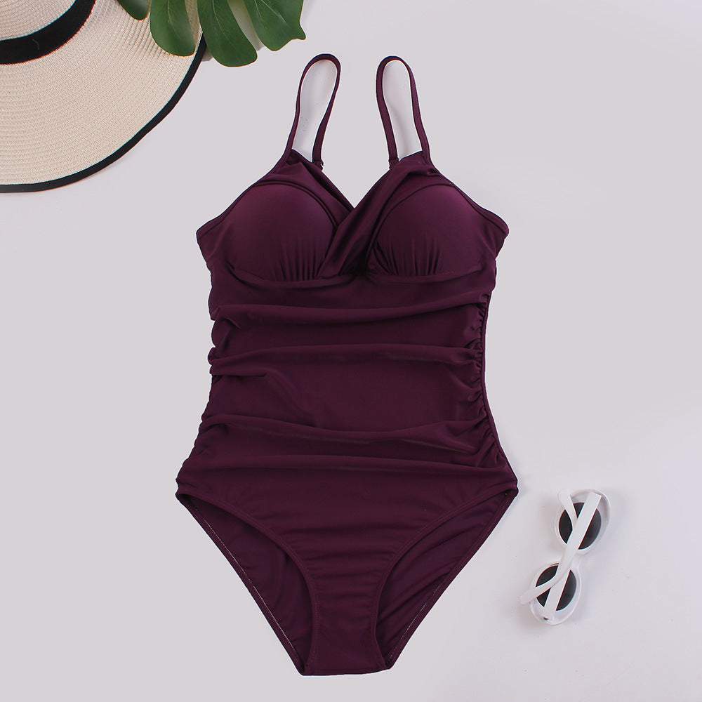 Figurformender Damen Badeanzug mit Push-up und verstellbaren Trägern von MODEGEIST