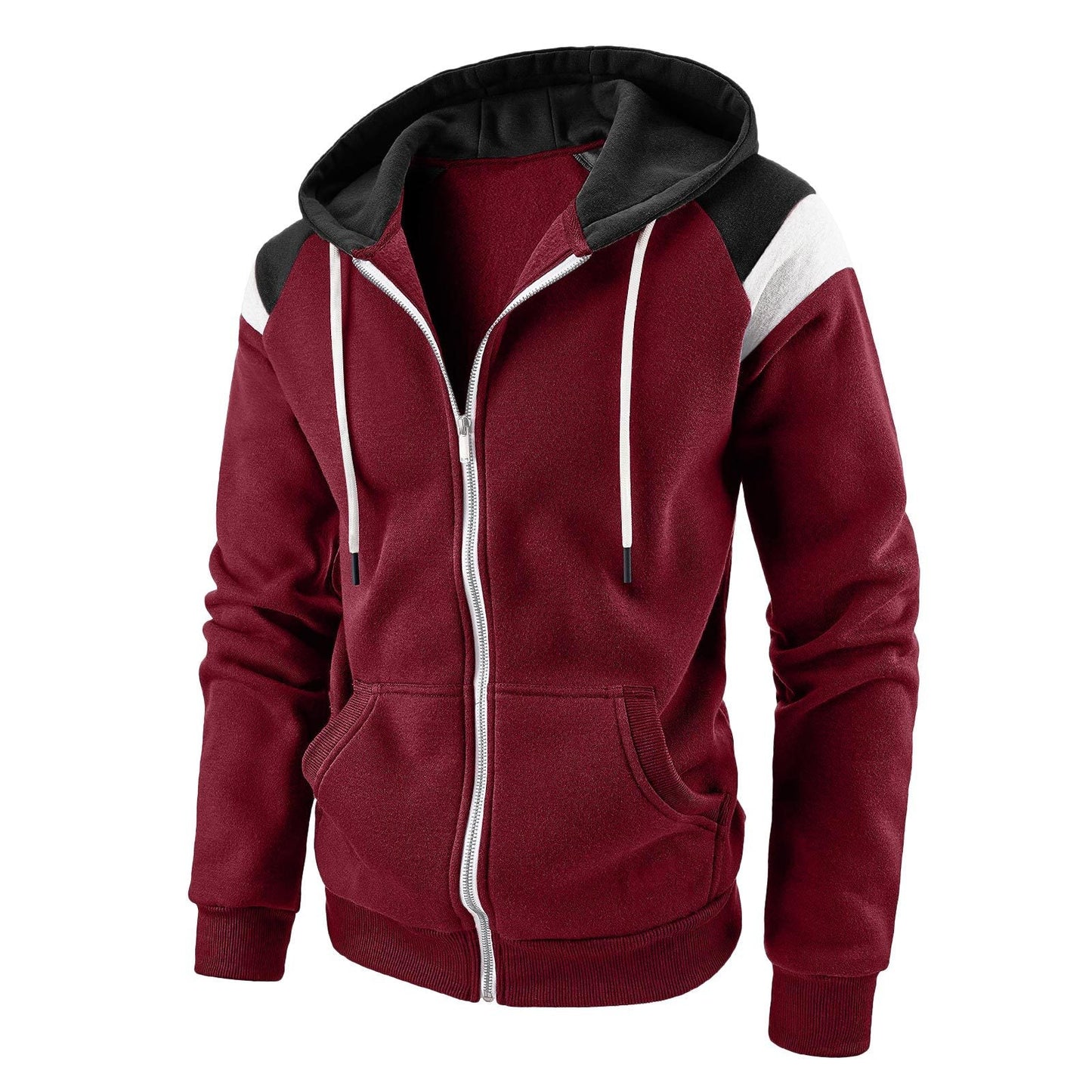 Herren sportlicher Kapuzenzipper ModeGeist