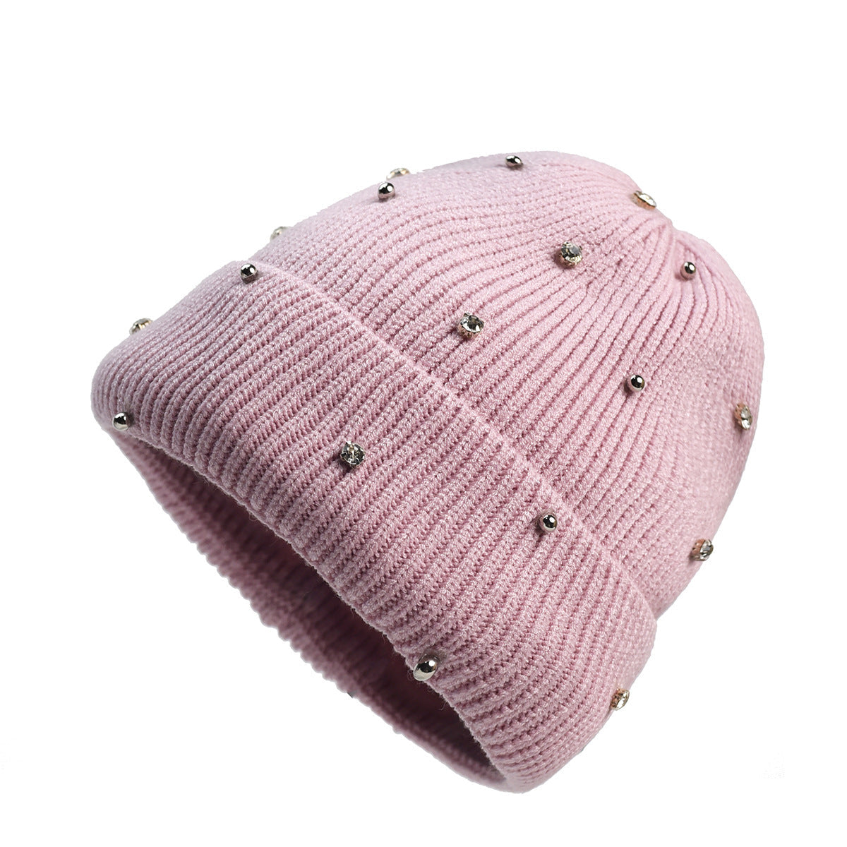 MODEGEIST Damen Beanie weicher Strick dezenter Glanz Wintermütze