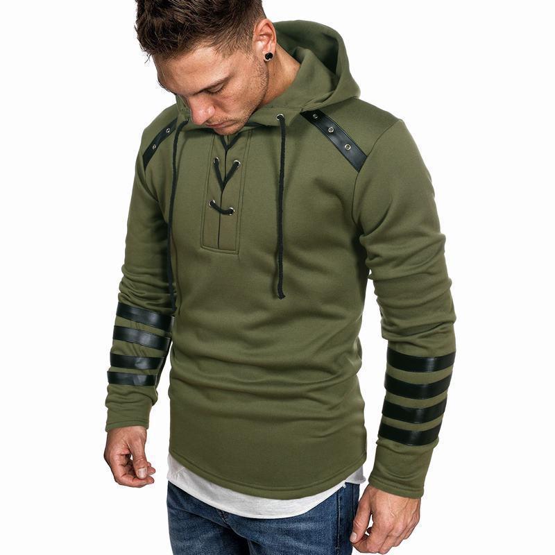 Herren lässiger Hoodie mit akzenten ModeGeist