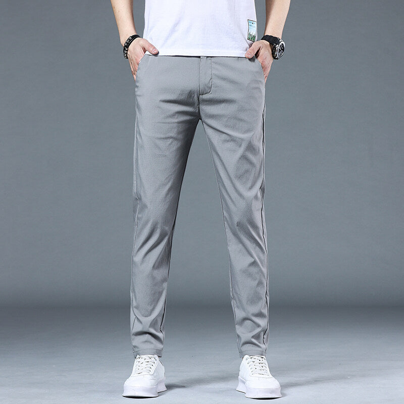 Herren luftige Freizeithosen im modernen Slim-Fit Design ModeGeist