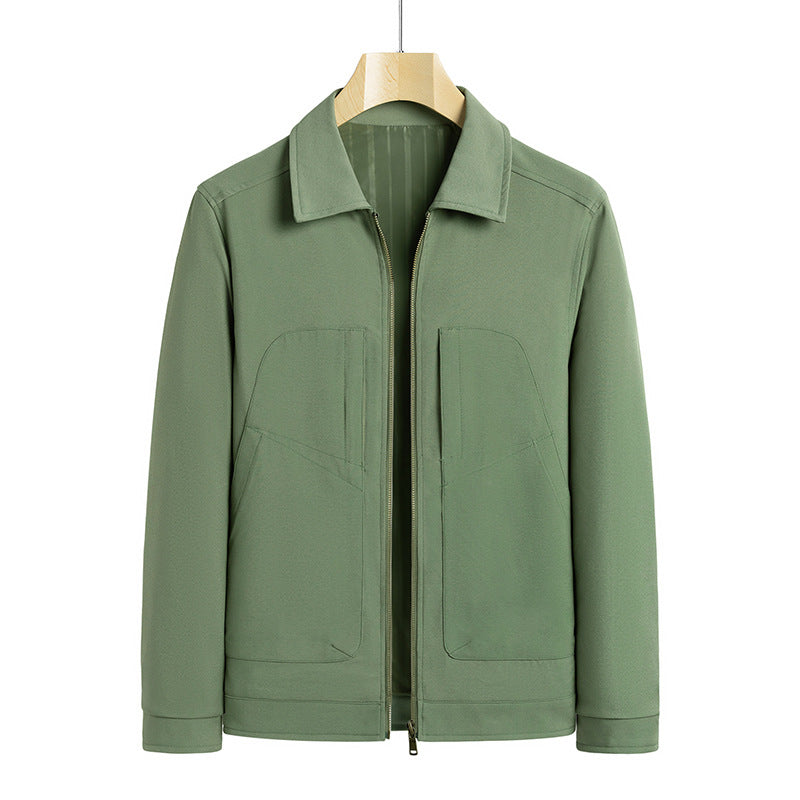 Herren lässige Freizeitjacke mit praktischen Taschen ModeGeist