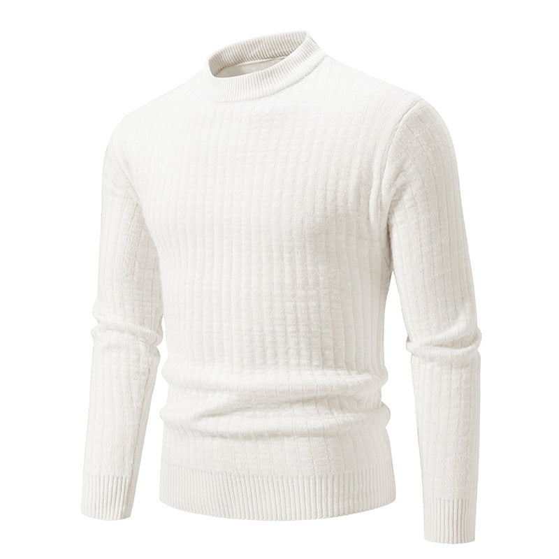 Herren Feinstrickpullover mit strukturiertem Design ModeGeist