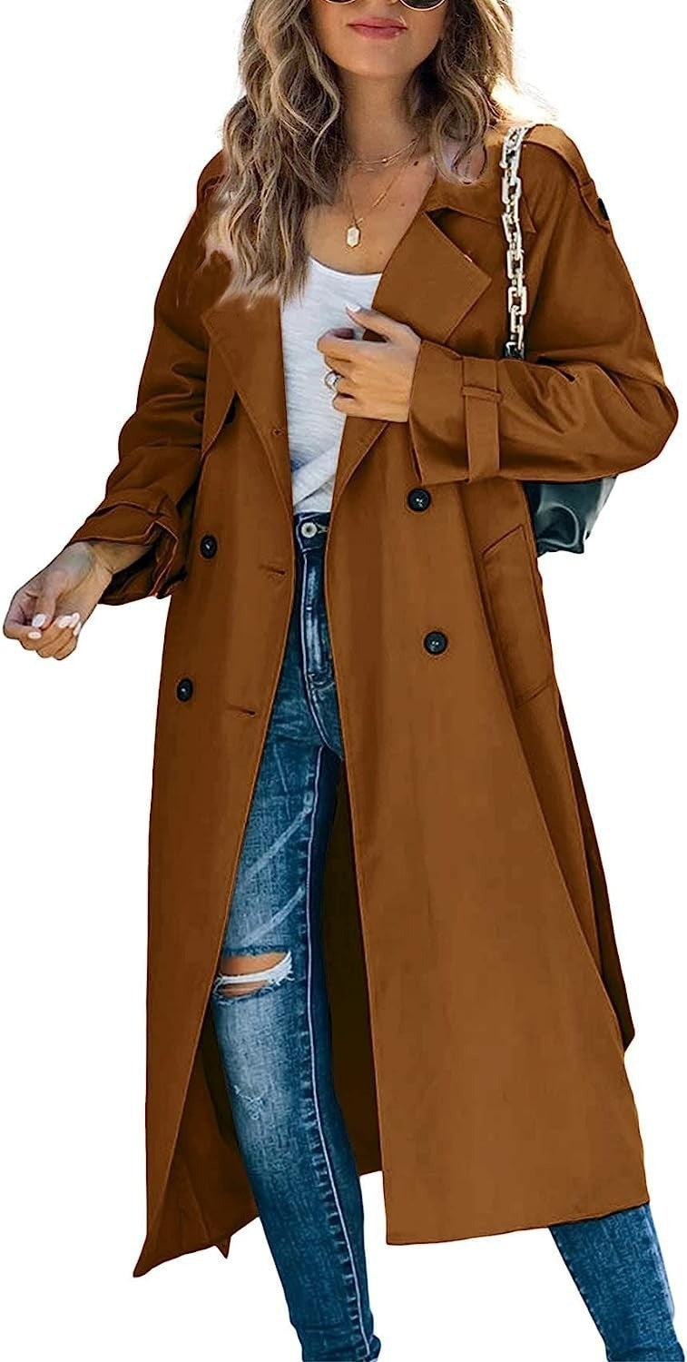 Damen eleganter Trenchcoat ModeGeist