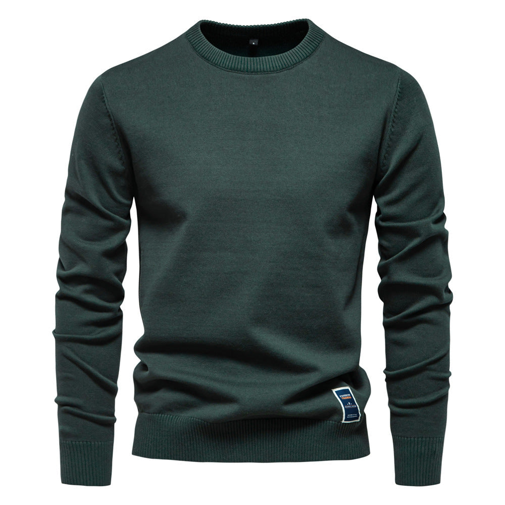 Herren Strickpullover aus hochwertiger Baumwollmischung mit angenehmer Passform ModeGeist