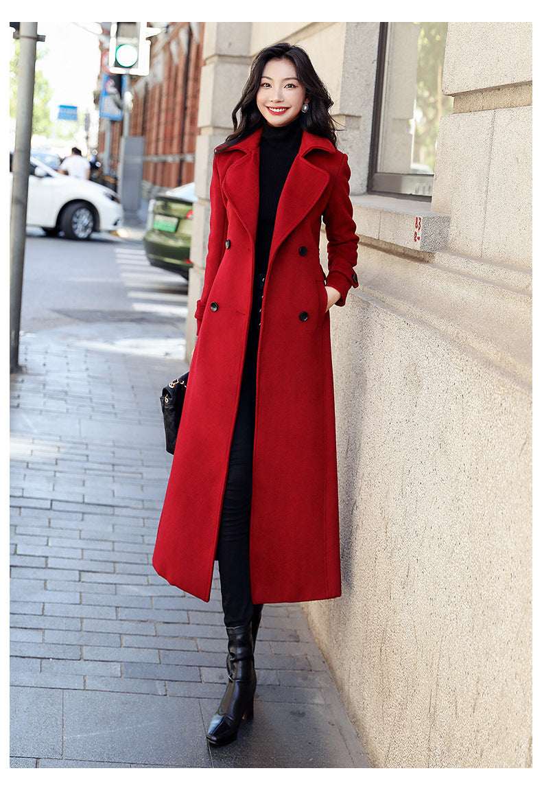 Damen luxuriöser Trenchcoat ModeGeist