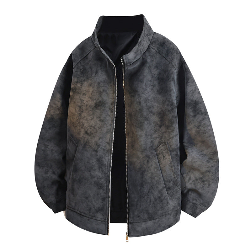 Damen modische Übergangsjacke mit luxuriöser Textur und praktischem Reißverschluss ModeGeist