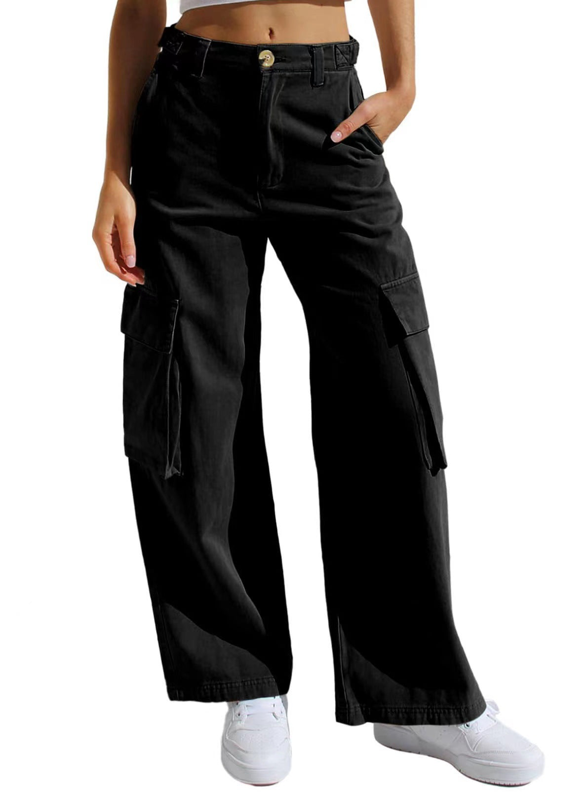 Damen Utility-Hose im Cargo-Stil ModeGeist