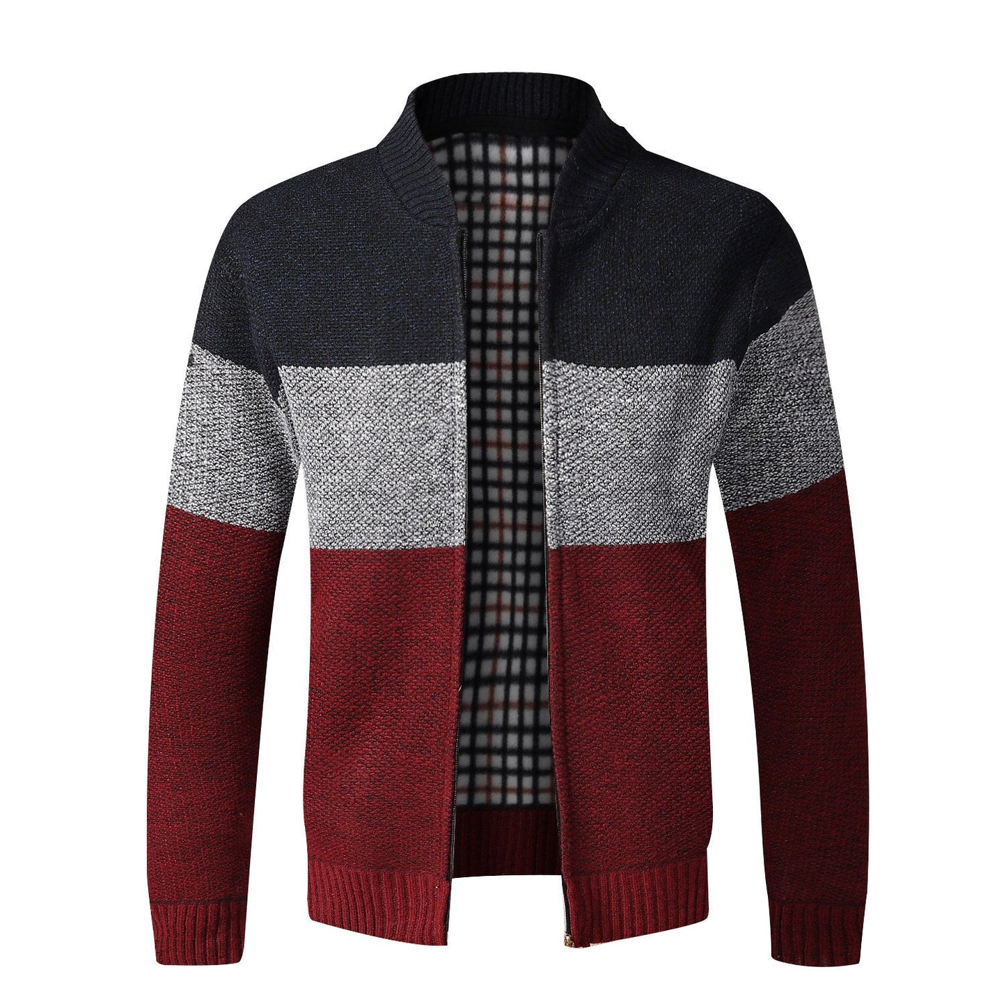 Herren sportlicher Strickcardigan mit modernem Design ModeGeist