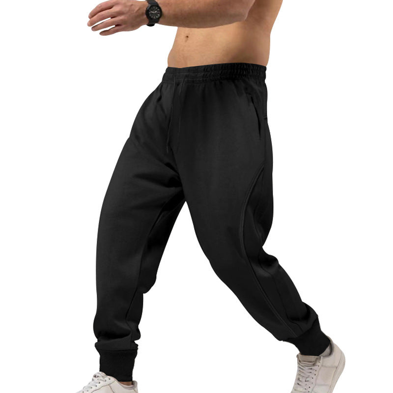 Herren sportliche Jogginghose mit elastischem Bund und Taschen ModeGeist